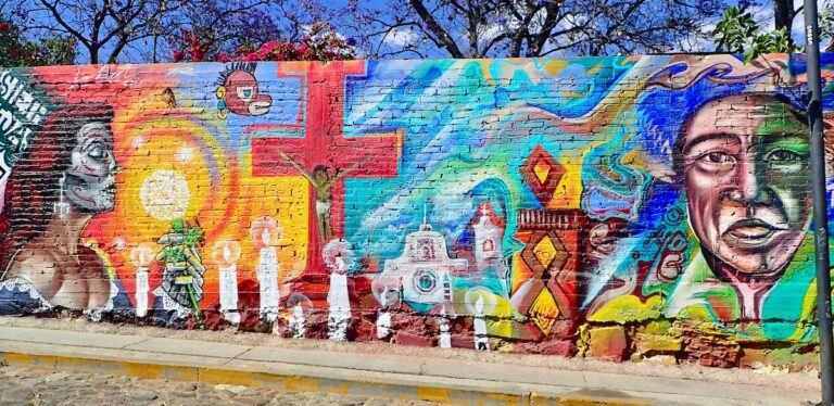 40 Enchanting Street Murals in Oaxaca City